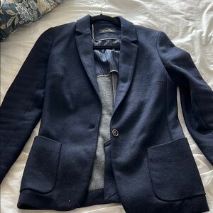 Massimo Dutti Navy Blazer